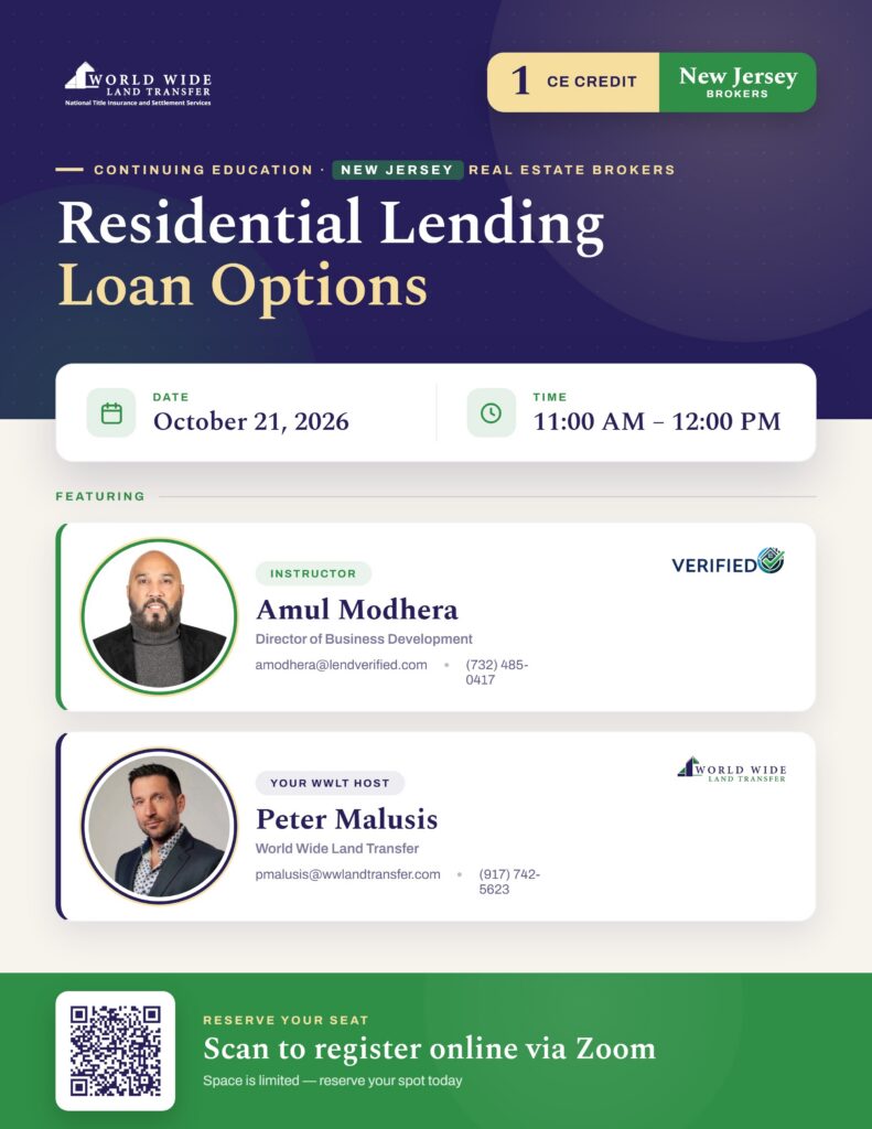 Residential Lending Loan Options webinar